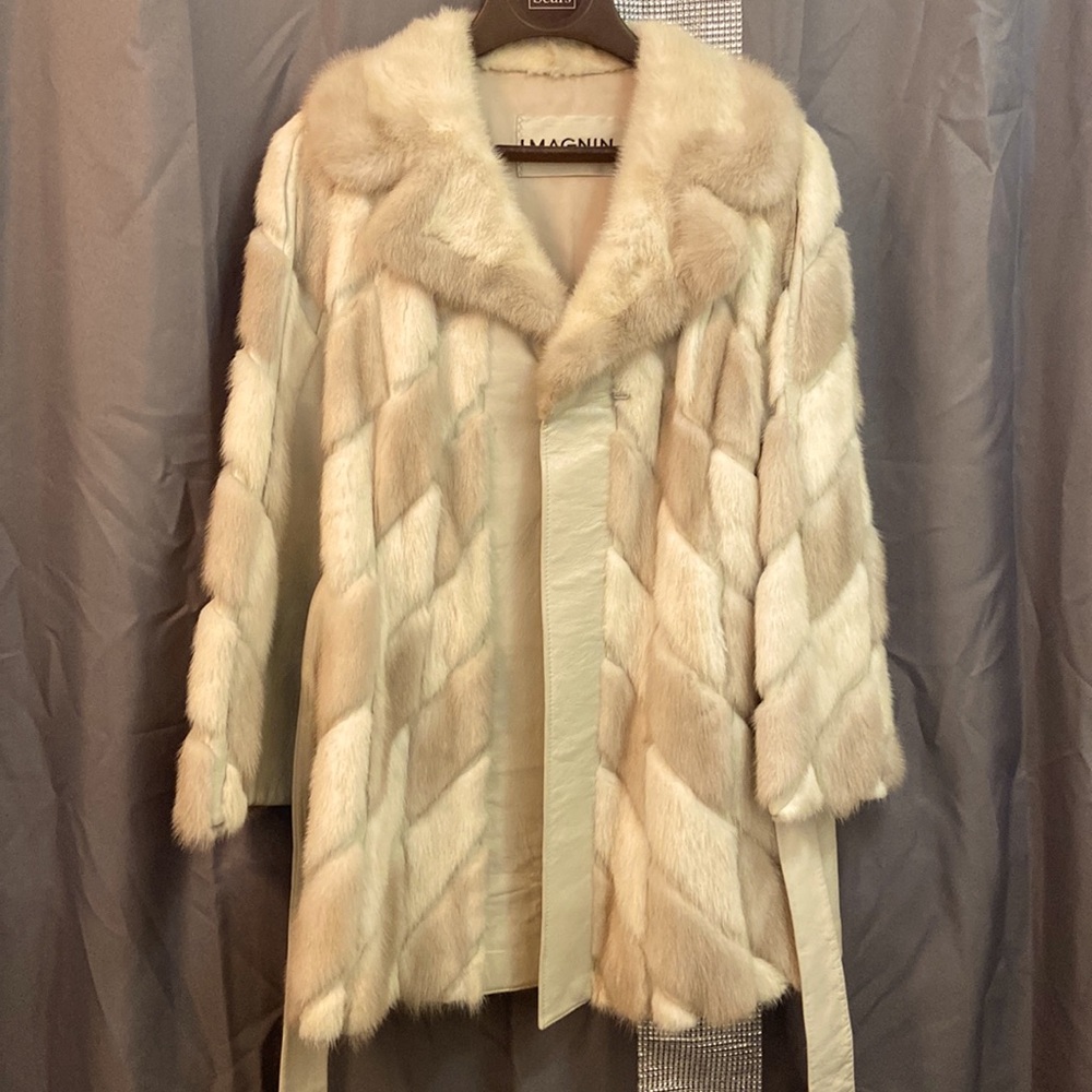 Mink And Leather Coat